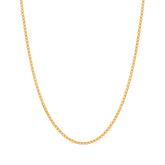 22K Gold Stylish 18 Inch Box Chain